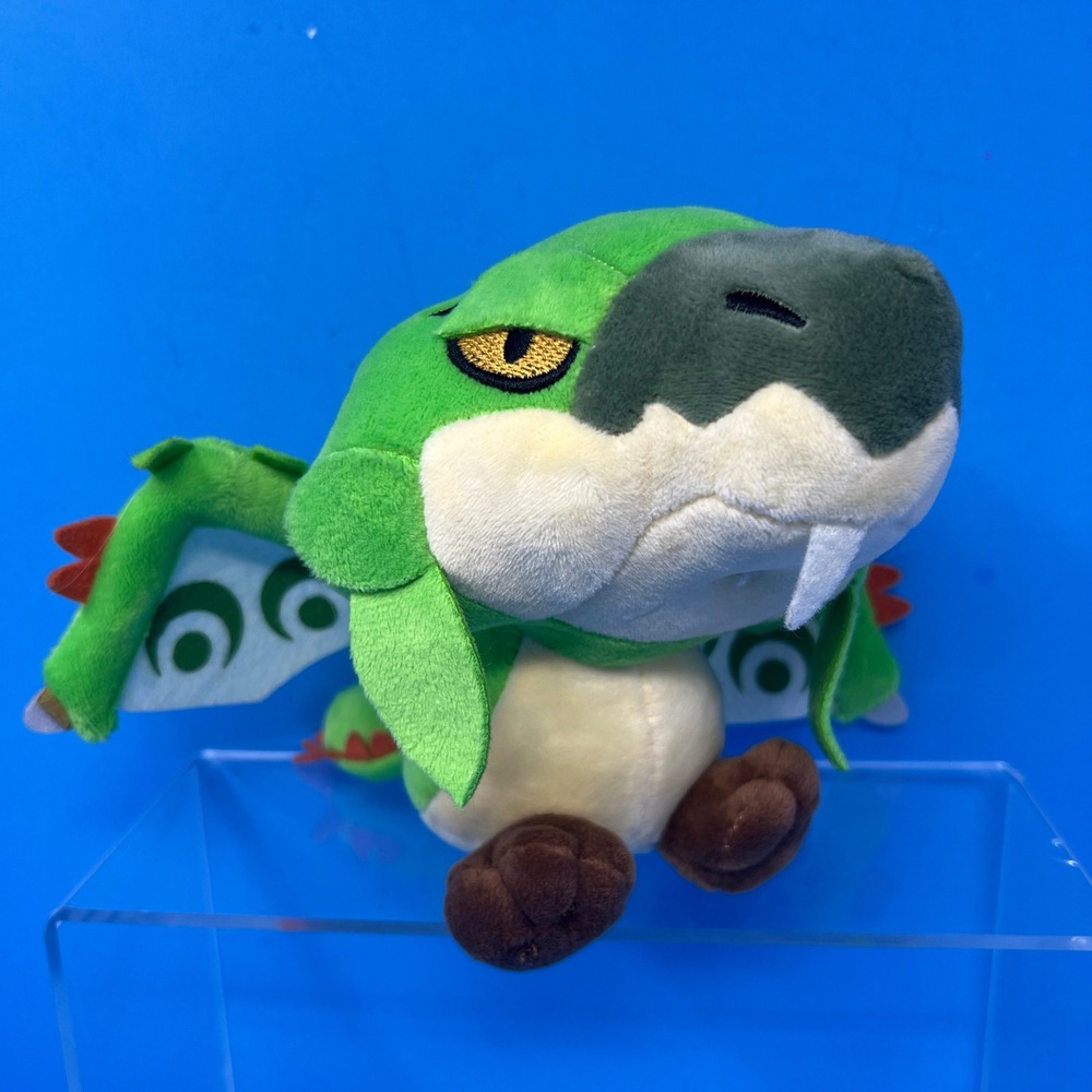 Capcom Monster Hunter Rathian Plush Small Green Dragon Wyvern Video Game Toy - Picture 11 of 16